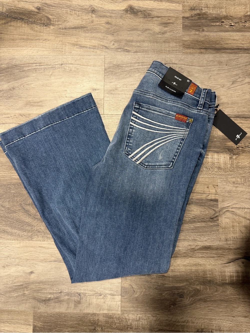 7famk Dojo 30” Denim Jeans